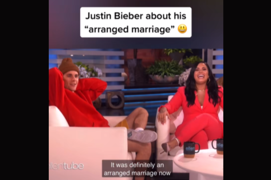 justin demi ellen show