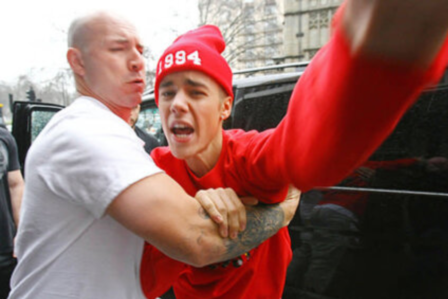 justin bieber meltdown
