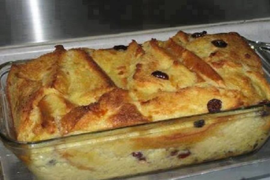 Bread and butter pudding