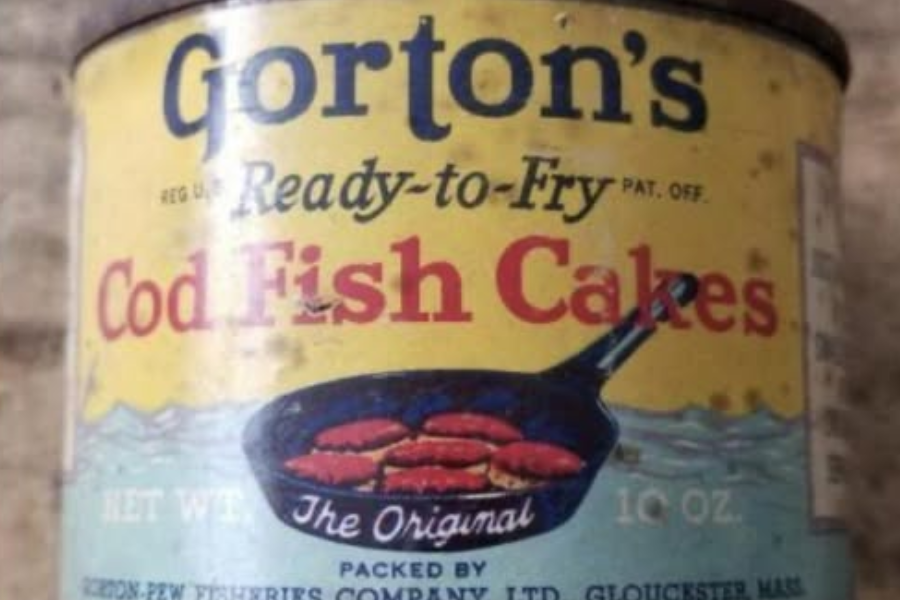 Fish cakes WW2 Can