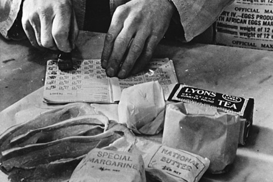 WW2 Food Rations Cupons