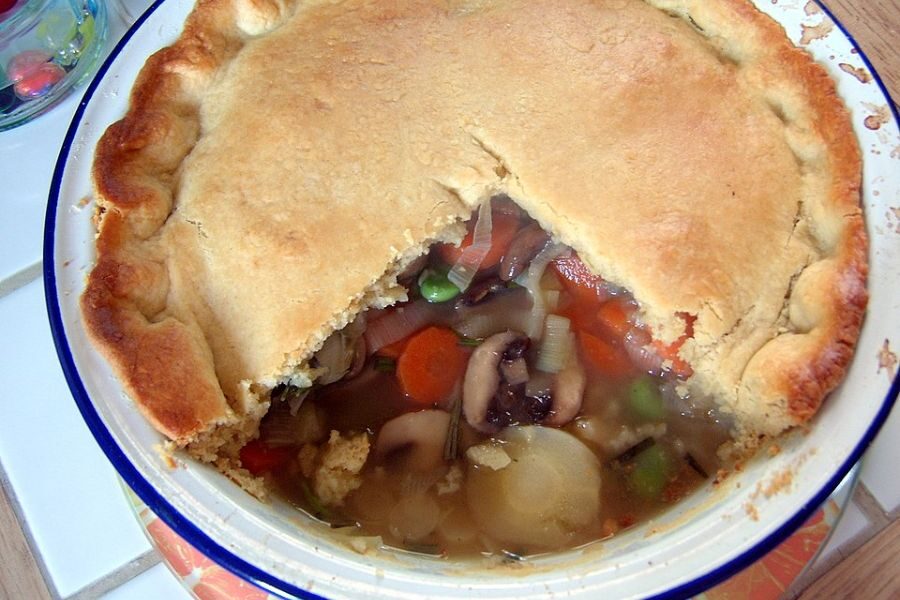 Woolton Pie Full of vegetables and meat