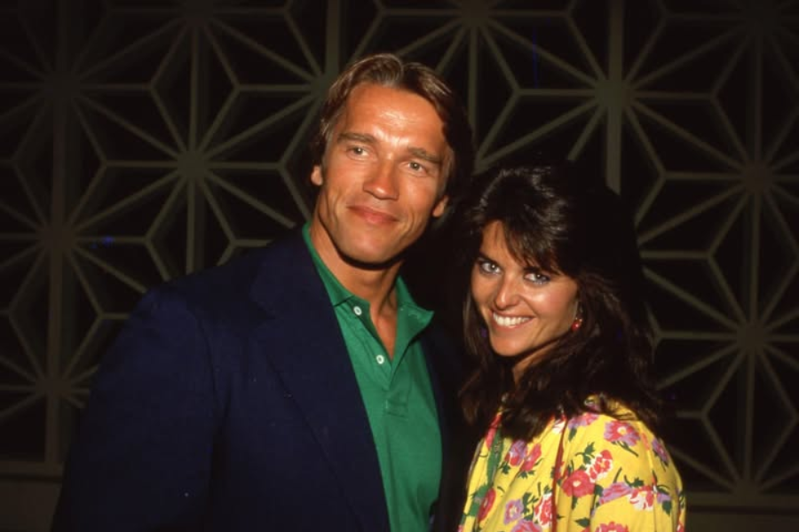 Arnold Schwarzenegger and Maria Shriver